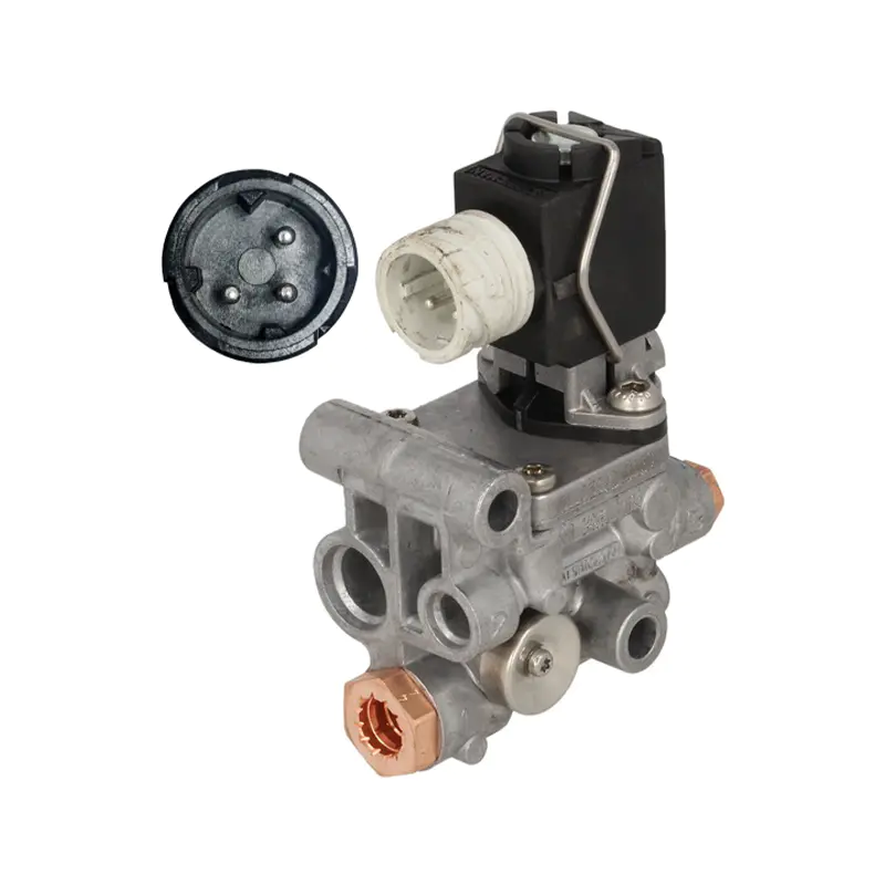 Katup Kontrol Solenoid Rem Buang untuk Seri MAN LION (Antarmuka VOSS)